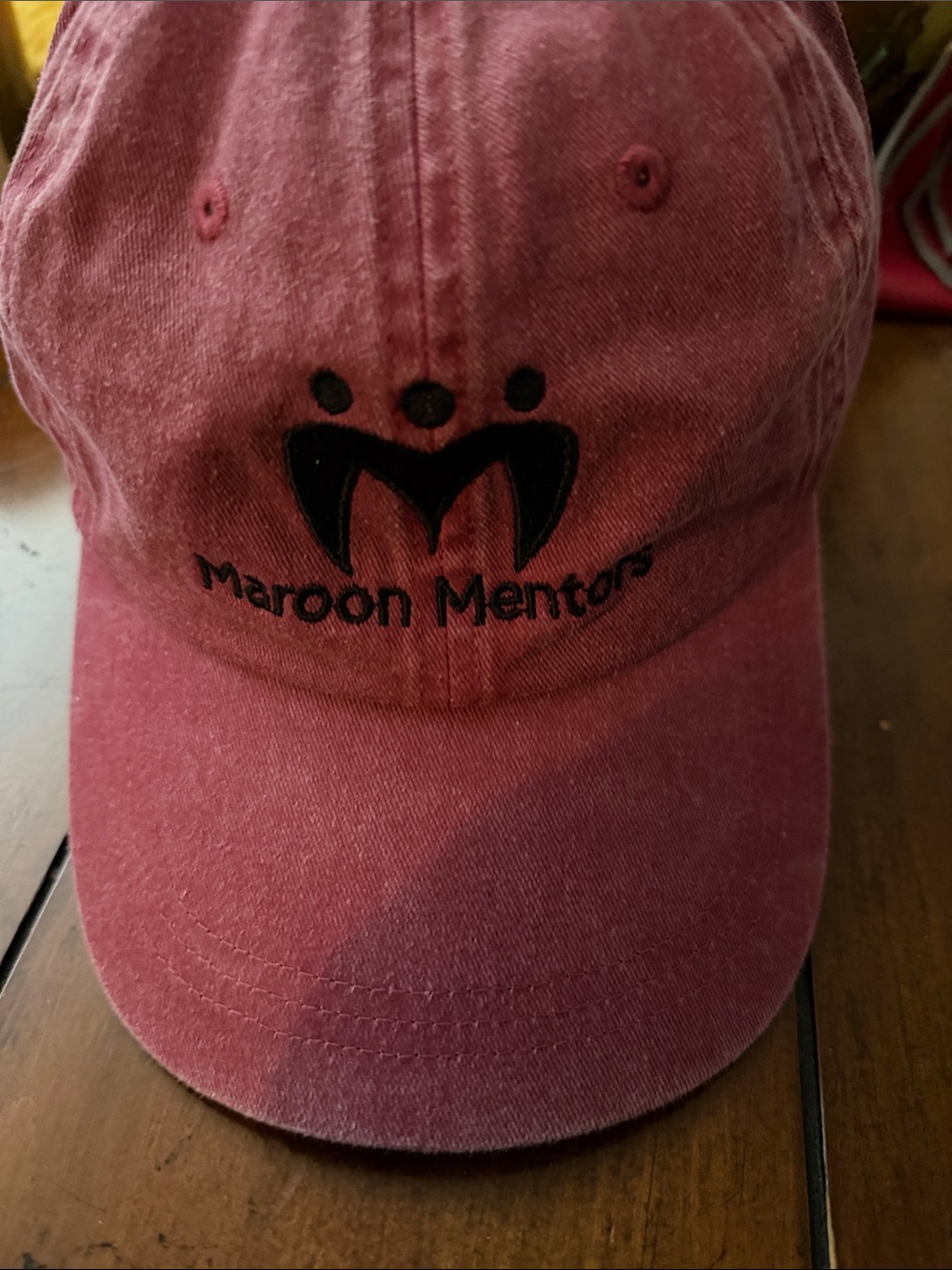 Maroon Mentors Embroidered Maroon Baseball Cap